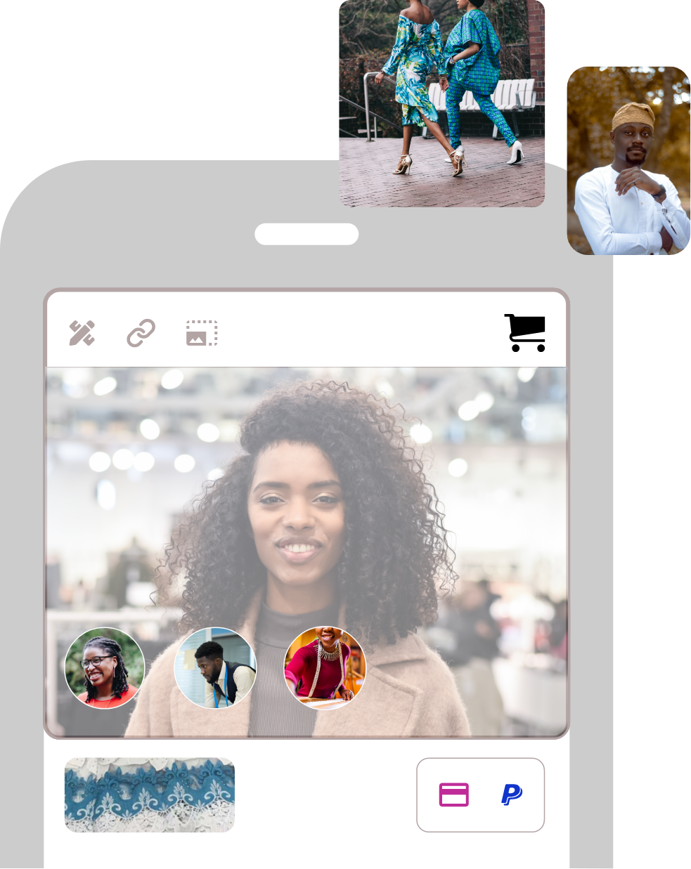 photos of black wowen
